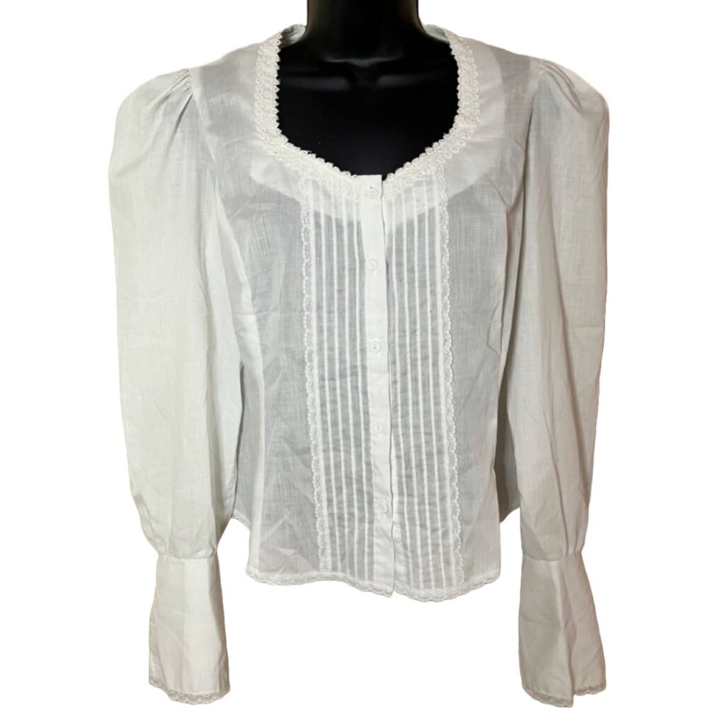 Vintage Fritzi of California Sweetheart Blouse.